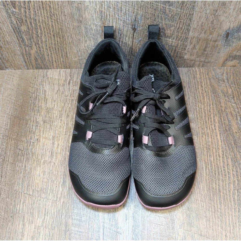 XERO Forza Runner Barefoot Minimalist Sneaker Black Elderberry Women's Size 8 - Picture 4 of 13